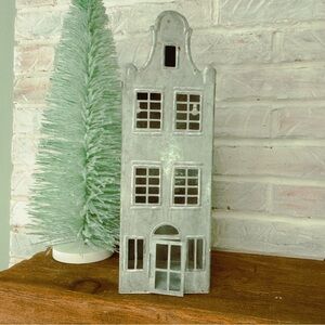 Gray Metal Holiday Anthropologie Terrain Concordville Dutch half house zinc